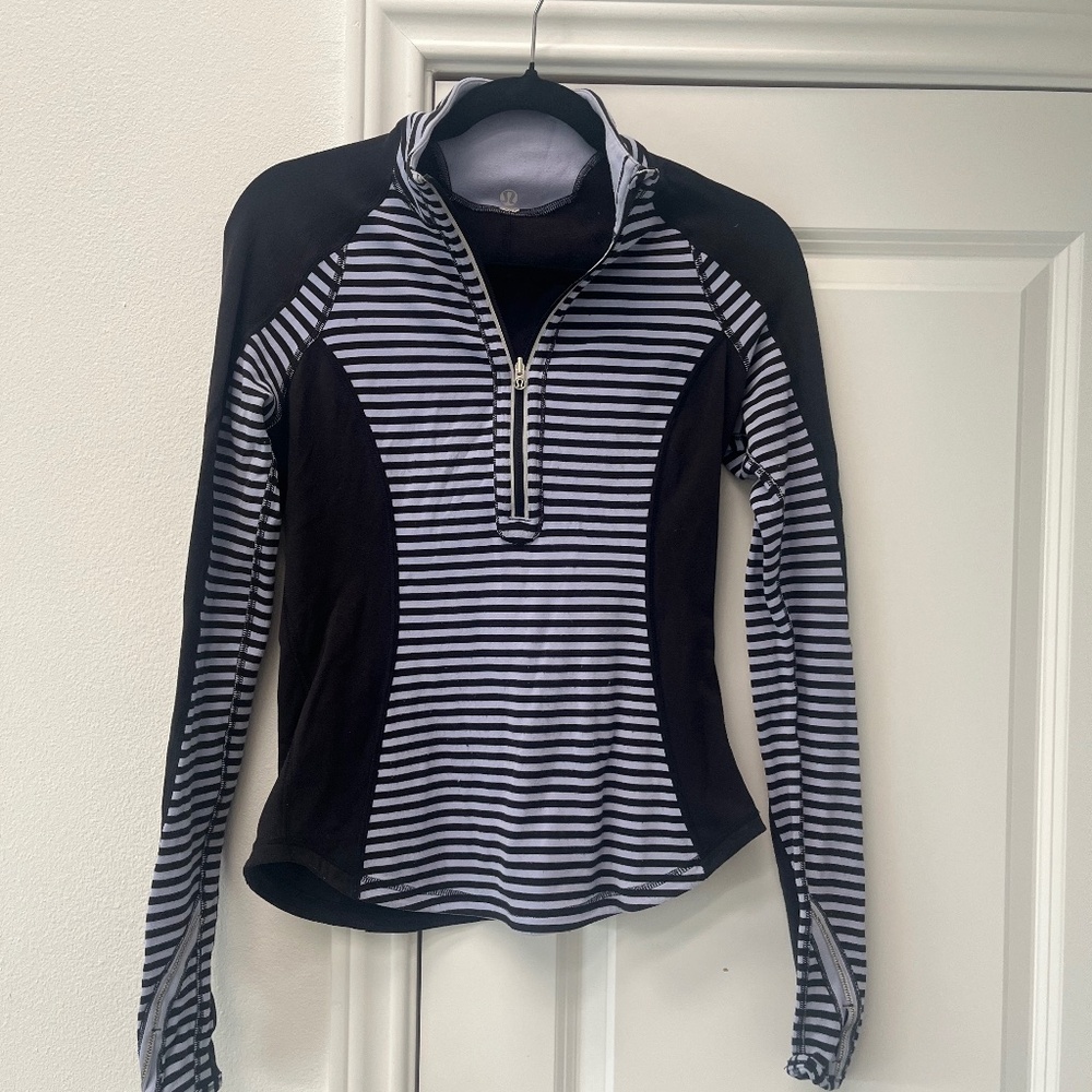 Lululemon Quarter Zip Reversible Pullover - image 1